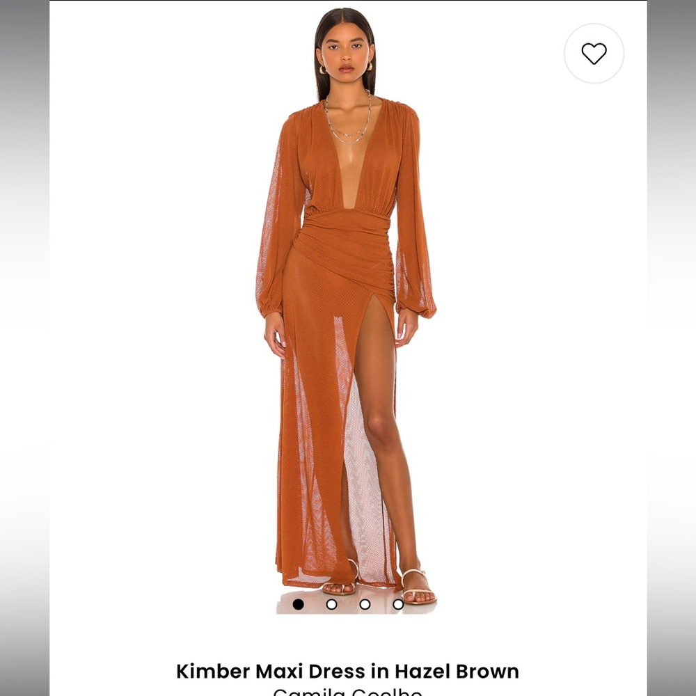 Kimber Maxi Dress in Hazel Brown
Camila Coelho